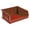 Red, variant on Quantum QUS245 Plastic Storage Bin, 16-1/2 x 10-7/8 x 5 Red, Lot of 6