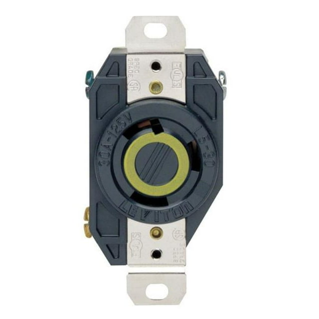 02610-00D 125 Volt 30 amp Réceptacle de Verrouillage Unique