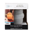 thumbnail image 3 of Mainstays Sculpted Glass Ribbed Fragrance Wax Melt Warmer, Soft Silver, 3 of 8