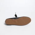 thumbnail image 5 of Miqool Womens Mary Jane Flats Low Heel Round Toe Bowknot Contrast Lace Shallow Mouth One Buckle Casual PU Shoes, 5 of 8