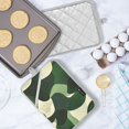 thumbnail image 5 of Yayeee Pot Holders Kitchen Heat Resistant with Pocket 7"x9.8" Cotton Oven Cooking Hot Pads, Black Abstract, 5 of 7