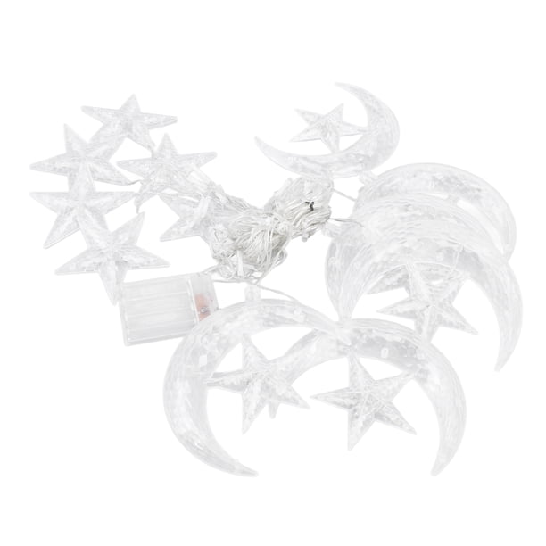 Cadena de luces, cadena de luces Star Moon, cadena de luces decorativas, cadena de luces Star Moon, diseño a prueba de futuro