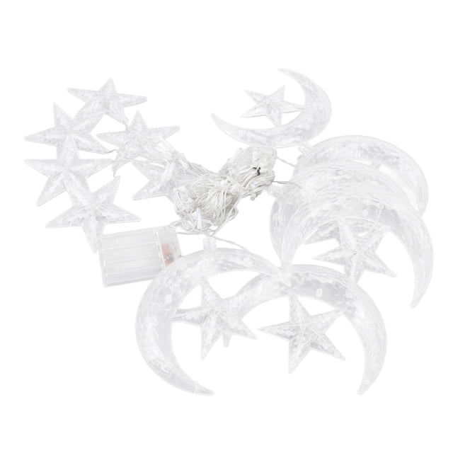 Cadena de luces, cadena de luces Star Moon, cadena de luces decorativas, cadena de luces Star Moon, diseño a prueba de futuro