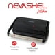 thumbnail image 5 of Parrilla para Panini Eléctrica Antiadherente AD-09 Negra Nevashel, 5 of 5
