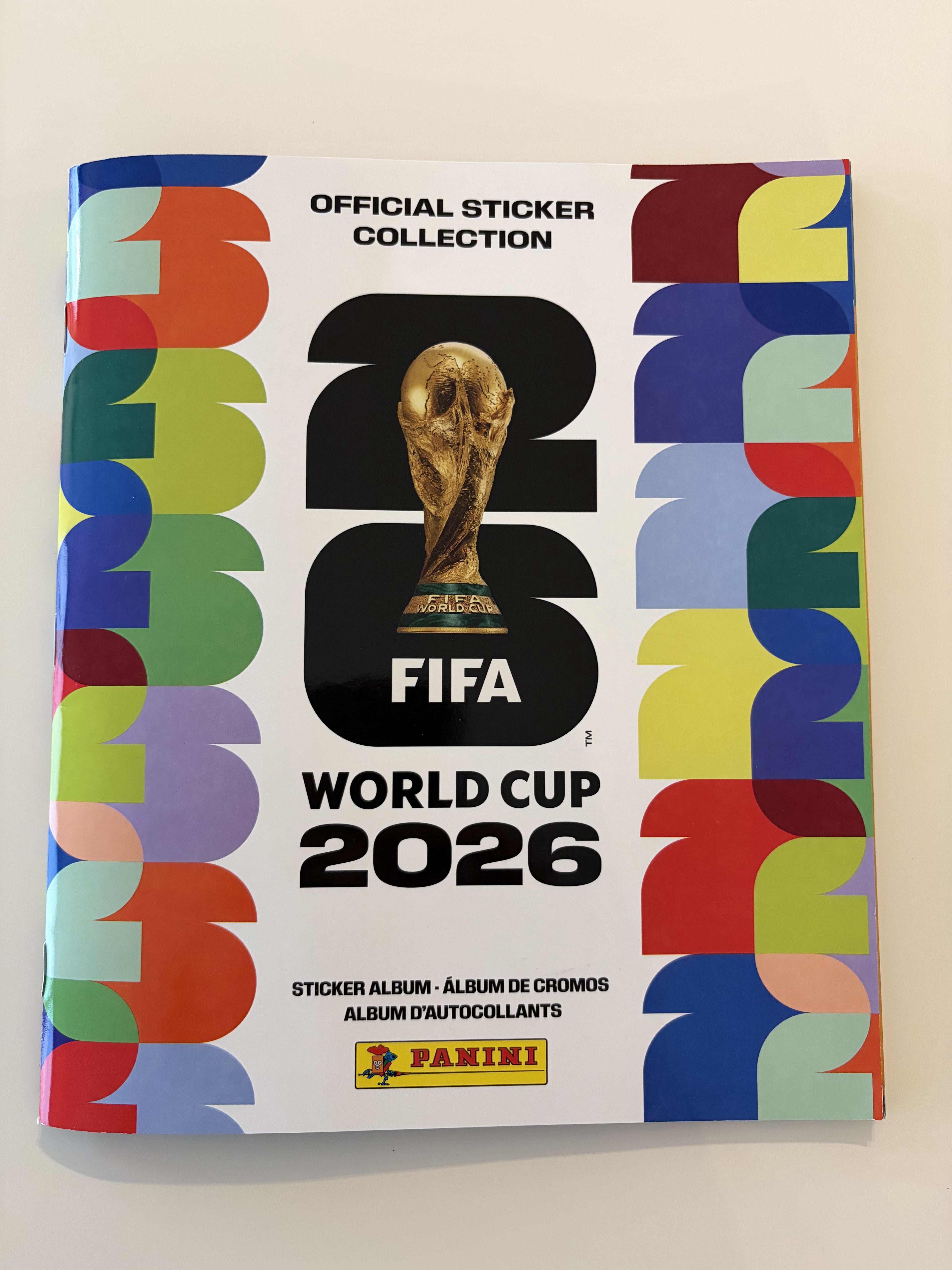 FIFA® World Cup 2026 PANINI® Collection - Soft Cover Album and 1 Box with 50 Sticker Packets