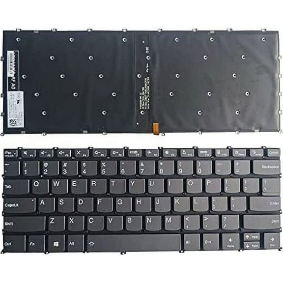 New US Black English Backlit Laptop Keyboard (Without palmrest) for Lenovo 82HU 82HS 82A4 82BH Light Backlight