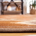 thumbnail image 4 of Safavieh Kilim Elvin Tribal Area Rug, Brown/Dark Gray, 6' x 6' Square, 4 of 10