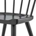 thumbnail image 4 of Modway Sutter 18" Spindle Back Modern Wood Dining Side Chair in Black, 4 of 7