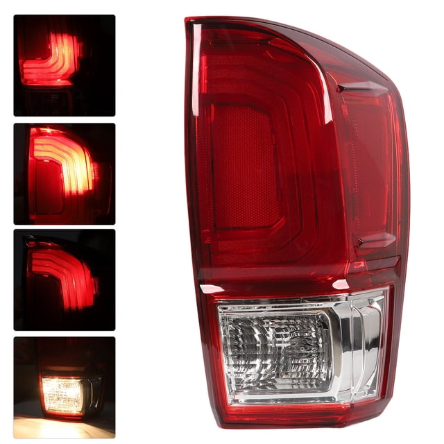 Tail Light Assembly,Tail Lights High Brightness Brake Turn Running Lamp Replacement For Tacoma 2015 To 2019