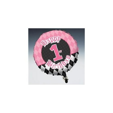 Creative Converting 201266 Lil Angel 1st Birthday Foil Balloon