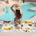 thumbnail image 7 of GZHJMY Beach Towel for Women Girls, Colorful Butterfly Bush Bath Towel, Oversized Lightweight Sport Towel, 31x71 Inch, 7 of 7