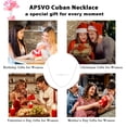 thumbnail image 7 of APSVO S925 Sterling Silver Plated Chains for Women Girls 2mm Cuban Necklace Fashion Accessories Birthday Christmas Jewelry Gifts Her Adults Wife Mom Stocking Stuffers for Kids Ideas 16/18/20/22 Inch, 7 of 7