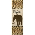 thumbnail image 2 of Lewis, Sheldon 13x32 Black Ornate Wood Framed with Double Matting Museum Art Print Titled - Safari, 2 of 4