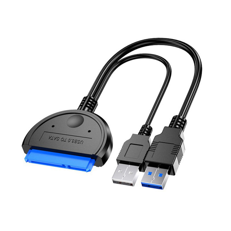arma balcón Siesta USB 3.0 SATA 3 Cable Sata To USB 3.0 Adapter Up To 6 Gbps Support 2.5 Inch  External Hard Drive HDD SSD 22 Pin Sata III Cable - Walmart.com