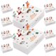 thumbnail image 4 of KAKOWELY 10 cajas de regalo navideñas, cajas para galletas navideñas, cajas de papel para dulces y fiestas., 4 of 5