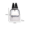 thumbnail image 3 of Dvkptbk Transparent Backpack Pvc Storage Bag Large Capacity Student Bag Men's and Women's Backpack Storage Bag Shoulder Bages Storage & Organization, 3 of 6