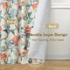 thumbnail image 2 of Cortinas DriftAway Ada Floral de 2 Capas 132x213 cm Blackout, 2 of 9
