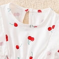 thumbnail image 4 of TOWED22 Baby Toddler Sweet 2pcs Outfits Tank Tee Sleeveless and Shorts Adorable Summer Clothing Sets Lovely(Red,12-18 M), 4 of 7