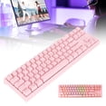 thumbnail image 3 of K71 Mechanical Gaming Keyboard, 71 Keys RGB Backlit Gaming Keyboard, Multimedia Keys, Quiet Silent Type C USB Wired Keyboard for Desktop, Computer, PC, 3 of 7