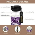 thumbnail image 3 of 500ml Double-Wall Vacuum Insulated Tumblers Stainless Steel Coffee Tumbler with Ceramic Coating Purple Color Texture, 3 of 8