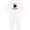 AA-White, variant on Gigi Lil Bear Grandson Baby Romper Coveralls
