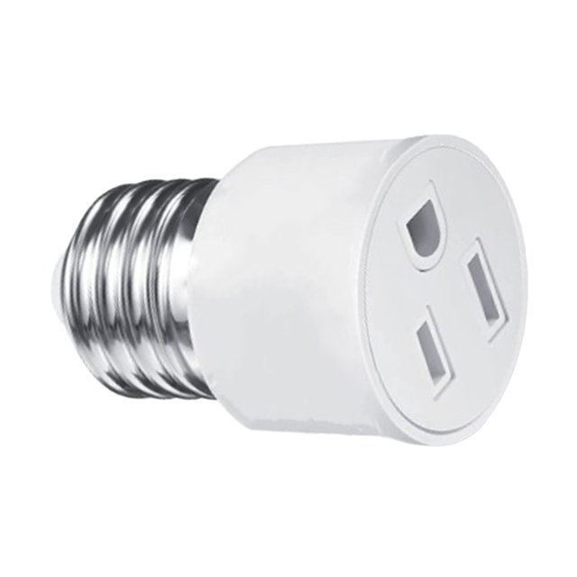 Conector Clavija E26/E27 Enchufe Clavija para Garaje Porche (B)
