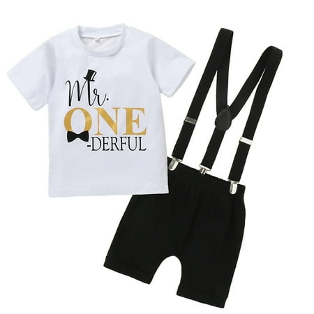

Vedolay Baby Boy Summer Clothes Baby Boy Summer Clothes Short Sleeve Print Shirt Shorts Set(White 18-24 Months)