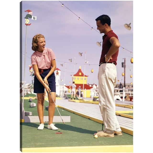 Cuadro Decorativo - Mejor Mini Golf Hoyo