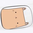 thumbnail image 4 of Pegatina de coche con diseño de gato, de PP, impermeable, para decoración del hogar, 20 x 72 cm (7,9 x 28,4 pulgadas), 4 of 6
