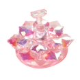 thumbnail image 1 of Soporte de cristal para uñas Zulema Soporte de arte de uñas Rosado, 1 of 6