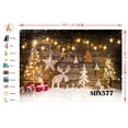 thumbnail image 2 of EREHome Polyester Fabric 7x5ft Wooden Floor Christmas Decor Christmas Photography Backdrops Studio Background Photo Backdrop Studio Props, 2 of 3