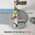 thumbnail image 4 of 4Pcs Universal Sewing Rolled Hem Presser Foot, 7/8/9/10mm Wide Rolled Hem Foot, Sewing Machine Presser Foot Hemmer Foot, Home Industrial Curved Scroll Hemmer Foot, 4 of 8