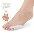 thumbnail image 5 of Mduoduo Pinky Toe Separators White Little Toe Straightener Splint Guard Corrector Correction Pain Relief Hallux Valgus - 2 Pcs, 5 of 9