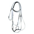 thumbnail image 3 of Almencla Harnais de Cheval avec Anneau Réglable en Acier Inoxydable Blanc 13.5cm, 3 of 8