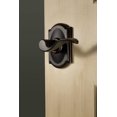thumbnail image 4 of Front Entry Handleset with Left Handed Accent Door Lever Lower Half Grip Aged Bronze FE CAM Acc CAM LH, 4 of 5