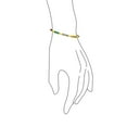 thumbnail image 3 of Bling Jewelry Womens Multi Color Jade Bracelet .925 Sterling Silver Asian Style Gemstone Yellow Red White Green Slender, 3 of 4