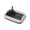 Dark Gray, variant on Semi-Enclosed High Side Cat Litter Box, Splash Proof Kitten Toilet Basin, Spacious Indoor Pet Waste Container, Complete Set with Cleaning Shovel for Household Cat Daily Use
