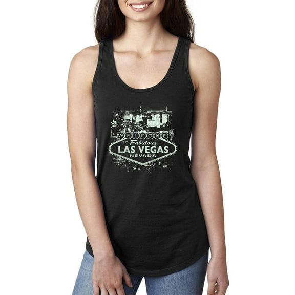 IWPF - Women's Racerback Tank Top - Welcome to Las Vegas Nevada