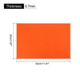 thumbnail image 2 of Uxcell 12 Pcs Soft Felt Sheets Fabric Craft Sheets Orange 7.87" x 11.81", 2 of 7