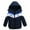 Navy, variant on Fanxing Baby Girls Boys Fall Winter Warm Hooded Snow Coats for Little Kids Toddler Colorblock Puffer Jacket Down Coat Clearance XXL