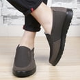 thumbnail image 6 of Men's Casual Loafer Breathe Business Slip On Non-Slip Soft Sole Shoe Comfort Lightweight Driving Travel Walking Flat Brown 10 US, 6 of 7