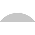thumbnail image 5 of Ekena Millwork 74"W x 19-1/2"H x 2"P Segment Arch 4 Spoke Architectural Grade PVC Pediment, 5 of 7