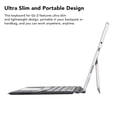 thumbnail image 4 of Keyboard For Go 1 2 3, BT5.0 Ultra Slim Touchpad Tablet Keyboard, PU Leather Easy Control Quick Response., 4 of 8