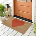 thumbnail image 2 of Valentine's Day Door Mat Red Heart Welcome Doormat for Outdoor Entrance Spring Coir Front Door Mat for Anniversary Wedding Home Decor(24* 16inch), 2 of 6