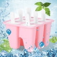 thumbnail image 1 of Máquina Para Hacer Barras De Hielo, Contenedor Para Helados, Suministros De Cocina Molde Para Helados, Moldes Para Helados De Silicona Herramienta Para Hacer Helados Con Asas, 1 of 8