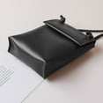 thumbnail image 3 of PU vertical mobile phone bag fashion simple mini diagonal small bag shoulder bag soft small satchel, 3 of 5