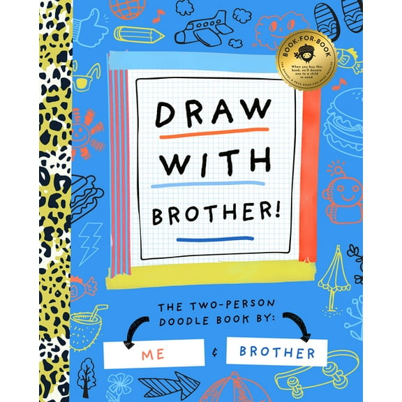 Two-Odle Doodle Draw with Brother!, Book 7, (Paperback)