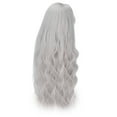 thumbnail image 2 of Peluca de pelo ondulado para muñeca BJD, suave, liso, color gris plateado, 1/3, para disfraces y manualidades., 2 of 14