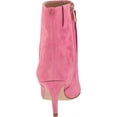 thumbnail image 3 of Sam Edelman Ulissa Pink Confetti Side Zipper Pointed Toe Kitten Heel Ankle Boots (Pink Confetti, 5), 3 of 6
