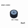 thumbnail image 1 of MOC Technical Tire Wheel Cross Hole Set Motorcycle Tyre & Rim Car Truck Wheels Hub Bricks Construction Building Blocks 89201-55981-8set, 1 of 6